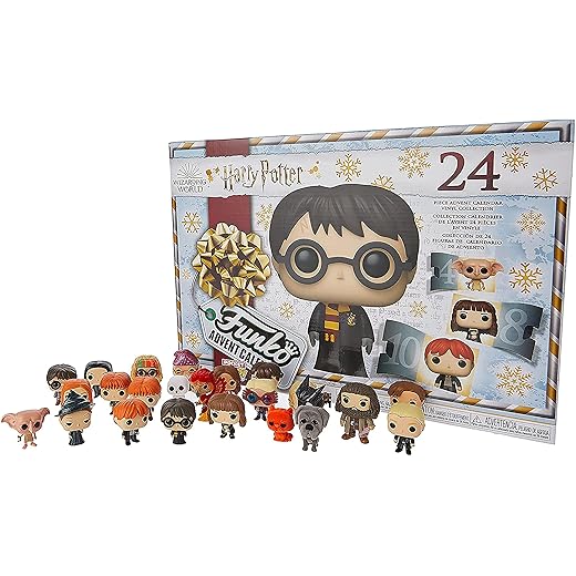Funko Advent Calendar: Harry Potter- 24 Giorni di Sorprese - Mini Figura in Vinile da Colleziones - Mystery Box - Idea Regalo - di Natale per Ragazze, Ragazzi e Bambini - Christmas Countdown