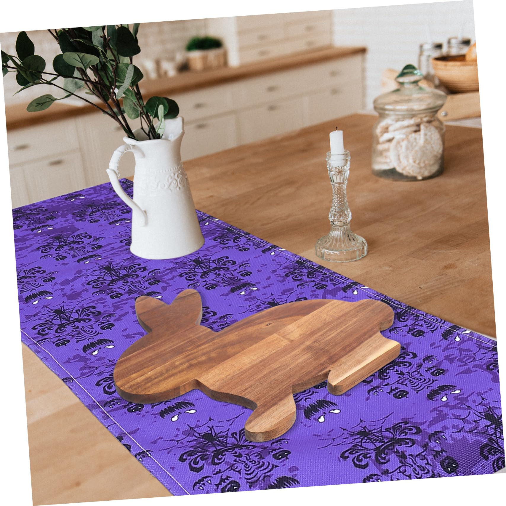 PartyKindom Taglieri in Legno Forma Di Coniglio Per Servire Formaggio Salumi e Frutta Per Cucina Festa e Pasqua Design Divertente e Pratico