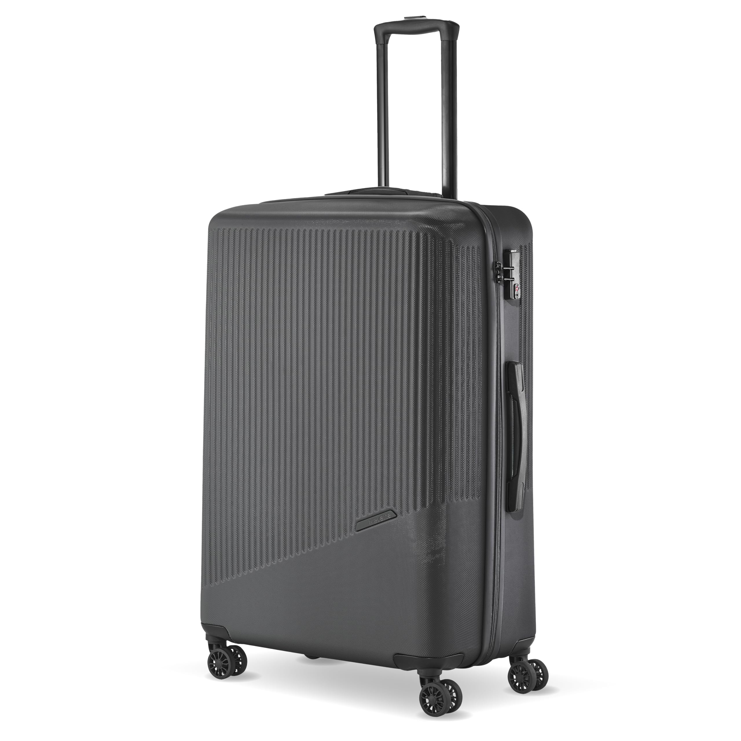 Travelite 4-Rad Hartschalenkoffer groß 96 Liter, Gepäck Serie Bali: ABS Hartschalen Trolley mit TSA Kombinationsschloss, 77 cm