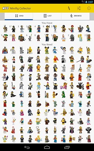 Minifig Collector for LEGO®