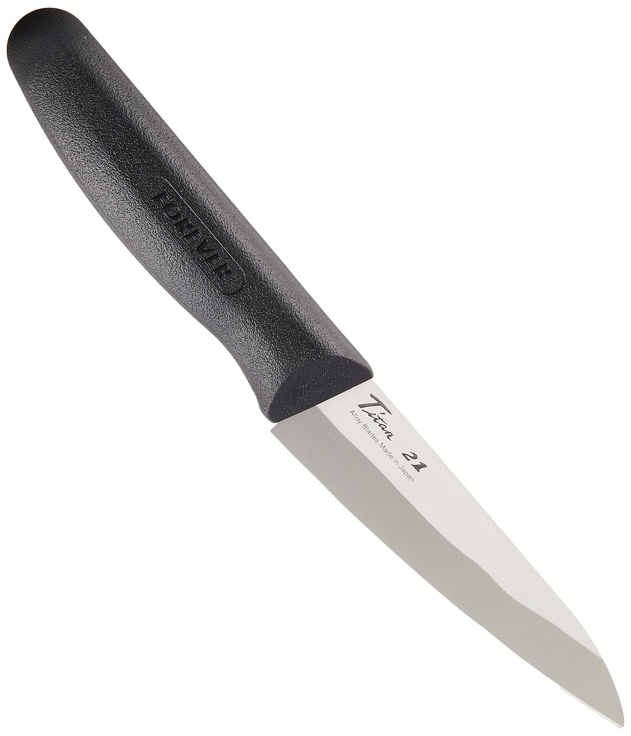 Amazon｜FOREVER 銀チタン ぺティ 120mm GRT-12｜特殊包丁 オンライン通販
