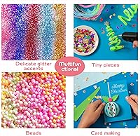 Vista 7 de Fulmoon 24 bolígrafos de pegamento con recambios de pegamento para bolígrafo de secado rápido para suministros de manualidades de papel, papelería