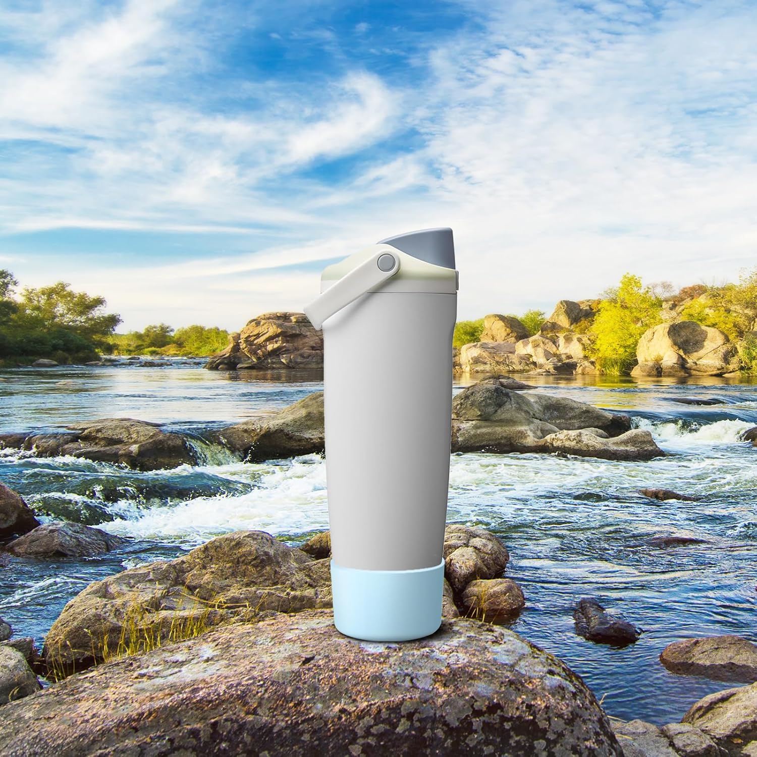 Silicone Boot for Owala 30oz & 40oz FreeSip Sway Bottles & Tumblers, Anti-Slip, Scratch-Resistant, Stability Enhancer, Protective Sleeve Accessories