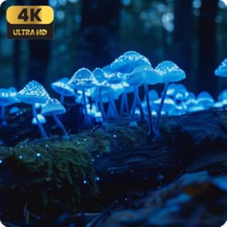 Dreamy Forest Mushroom Nighttime Sounds for Fire TV