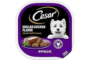 Cesar Adult Wet Dog Food Classic Loaf in Grilled Chicken Flavor
