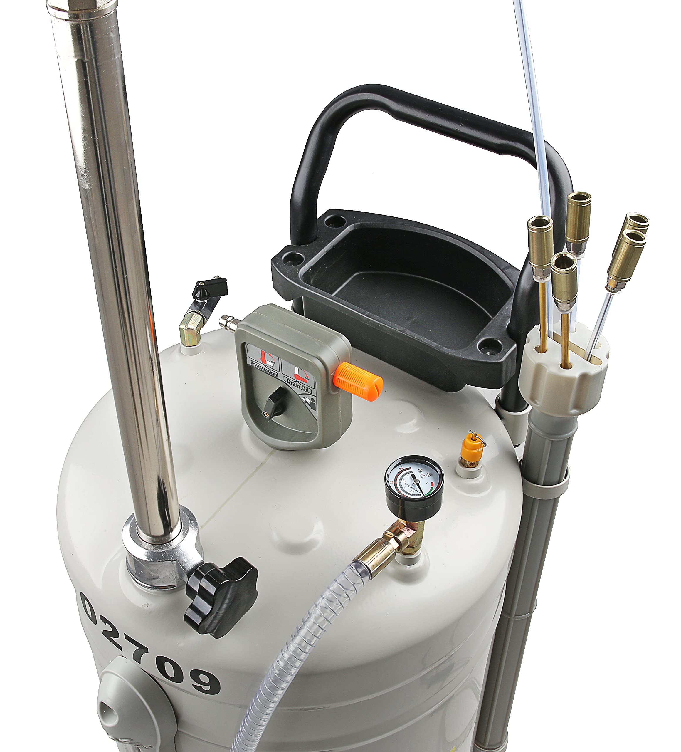 Professional-Line 2709 - Carro recogedor de aceite (80 L)