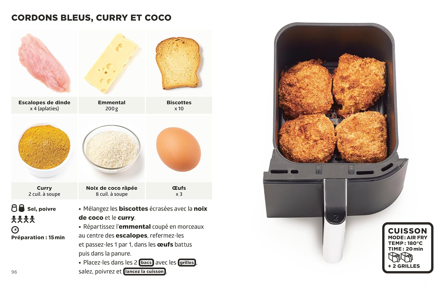 Simplissime Airfryer / Ninja Relié - Illustré, 2 octobre 2024 - vue 2
