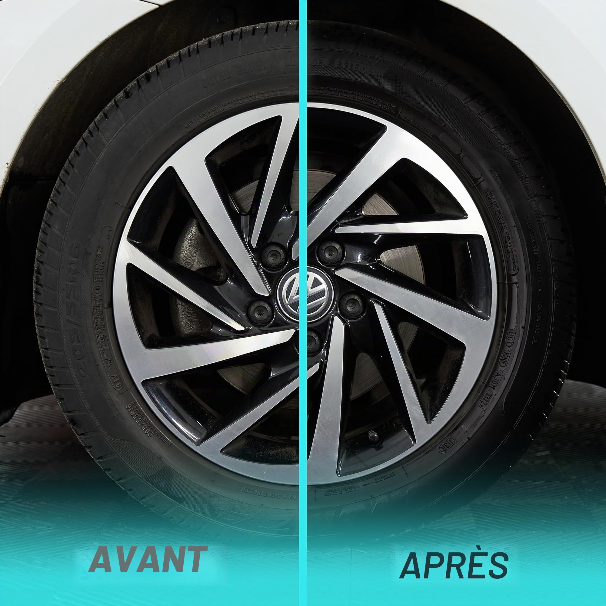 CarPlan Demon Tyres 5L - Finition pour pneus effet mouillé
