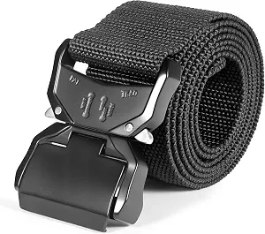 2 Inch Wide Tool Belt for Men with Quick Release Buckle, Fits 30-56 Inch Waist