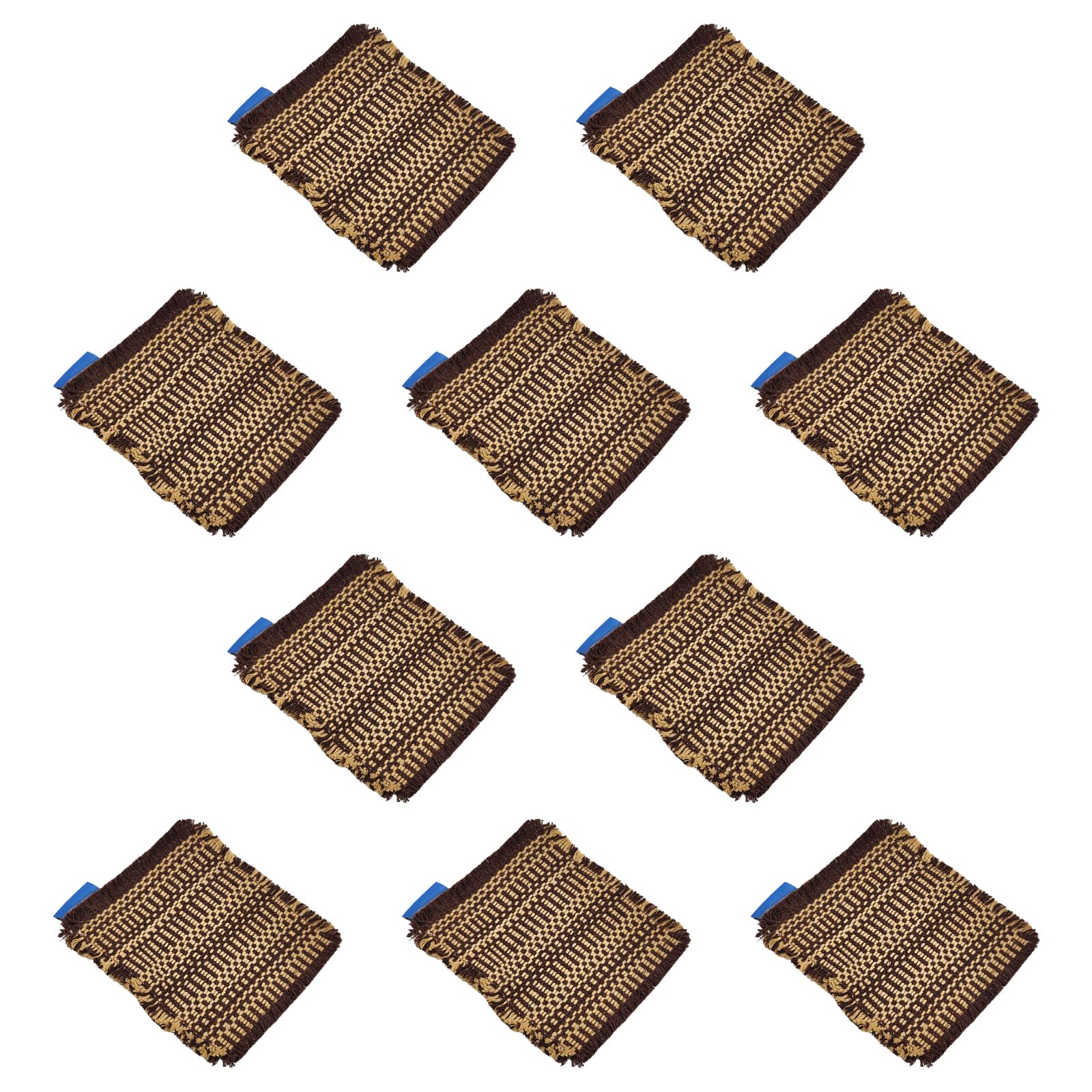 Multipurpose Cotton Woven Coasters Fringed Placemat Produced for Heat Protections and Enhancing Table Aesthetic Traditional Woven Cup Mats