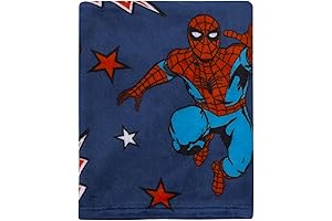 Marvel Spiderman Soft, Plush Baby Blanket: Wrap Your Little Hero in Comfort