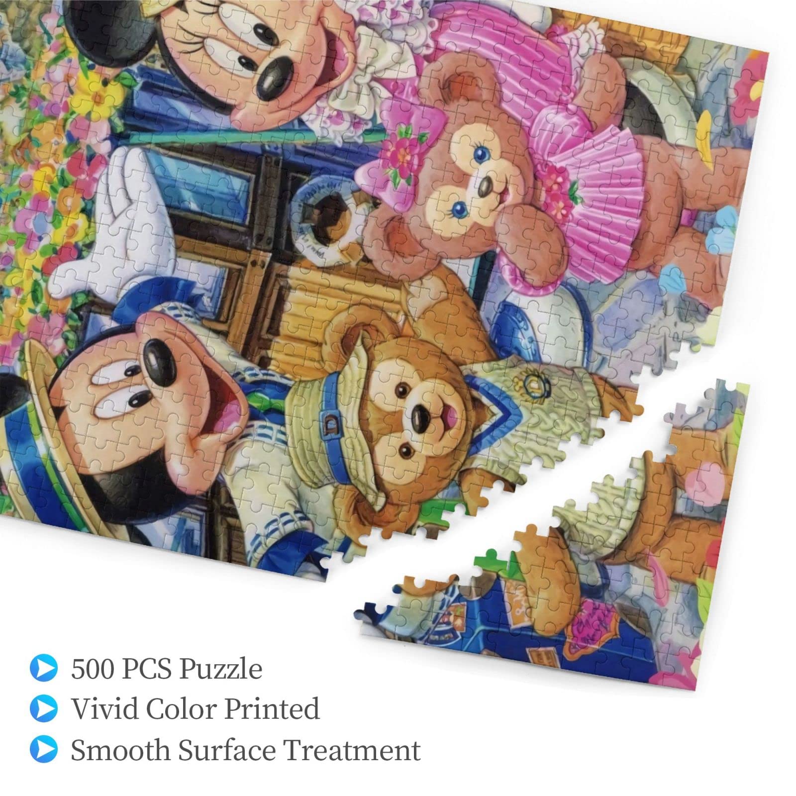 Amazon.co.jp: ミッキーマウス アニメ ジグソーパズル 500 ピース 大人