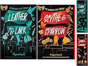 ONE MORE PAGE: Scythe & Sparrow + Leather & Lark (Bestselling Author book) Combo set with free Bookmark