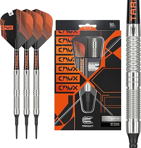 Target Darts Crux 10 - Juego de dardos (90 % tungsteno) Target Darts Crux 10 - Juego de dardos (90 % tungsteno)