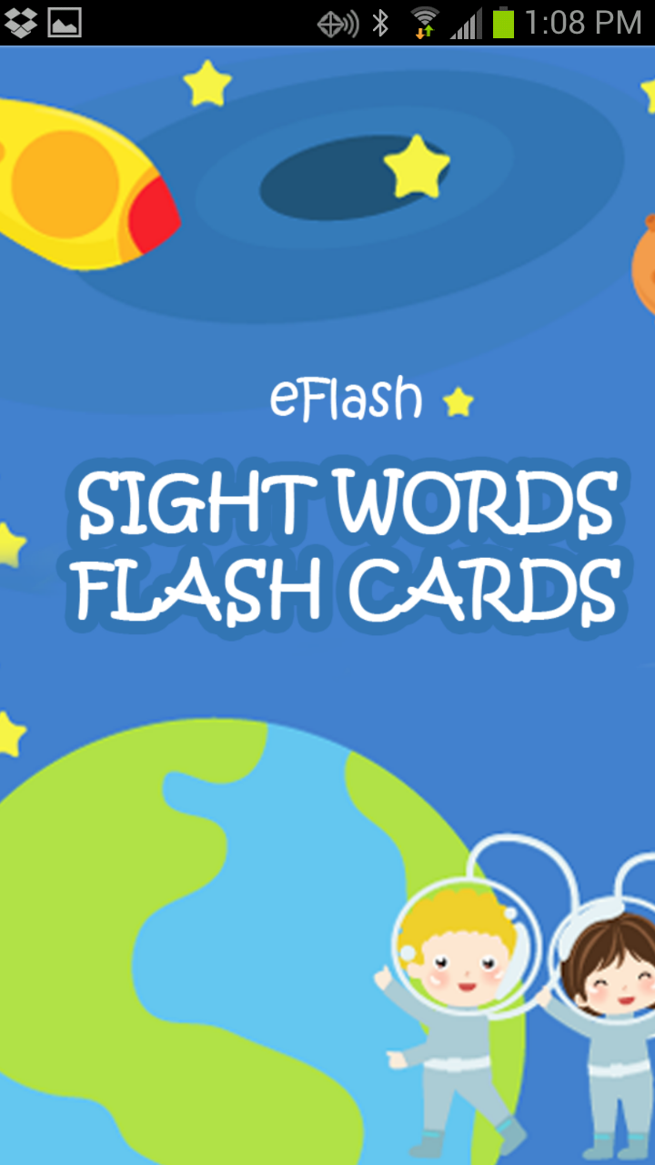 Sightwords Flashcards for Kids App on Amazon Appstore
