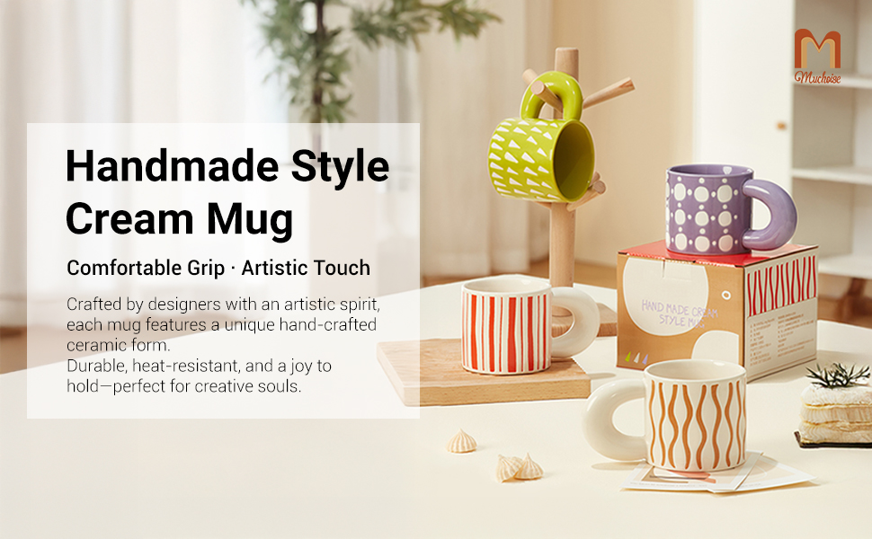 Taza de café cerámica de 11oz con diseño moderno miniatura 7