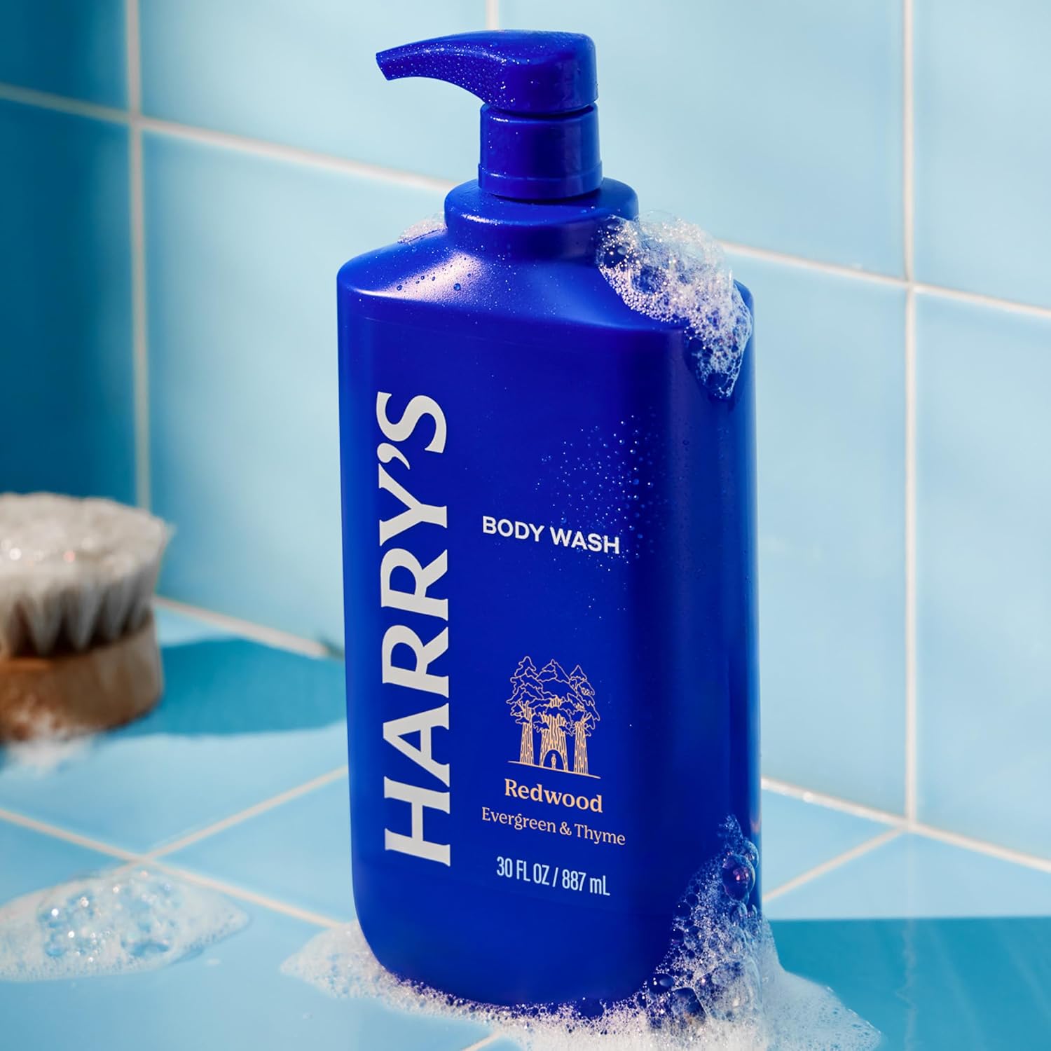 Harry's Men's Body Wash - Redwood - 30 fl oz - Shower Gel for Men - No Parabens, Sulfates, or Dyes - Image 3