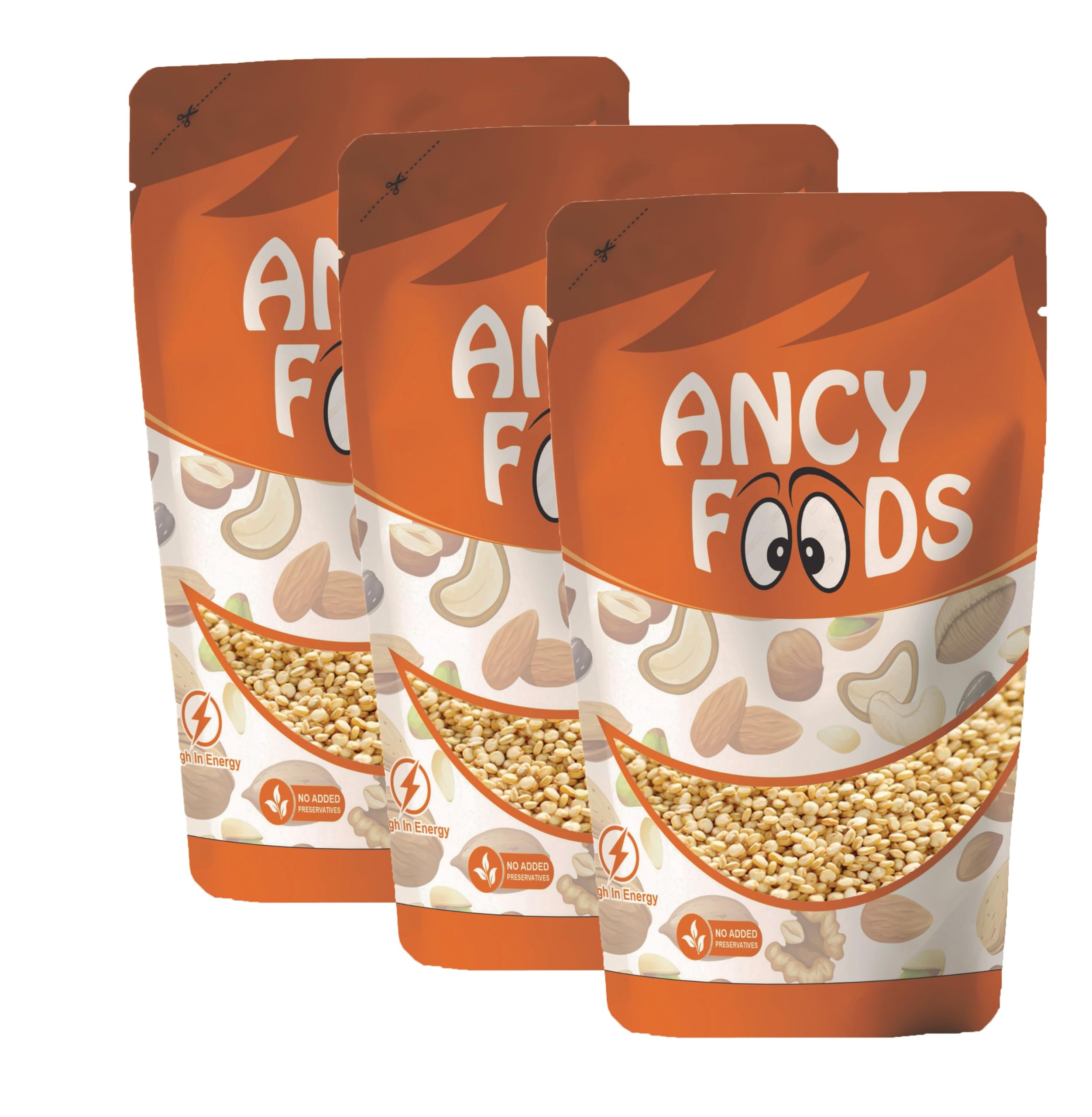 Ancy Quinoa Seeds 750g (250g X 3) – High in Protein, Fibre, Iron , Antioxidant & More Nutritions | Gluten-Free | Wholegrain Breakfast Cereal for Energy Boosting | Quinnoa Best for Healthy Breakfast like Upma, Khichdi, pulao and More | Diet food for Weight Management-picture-31