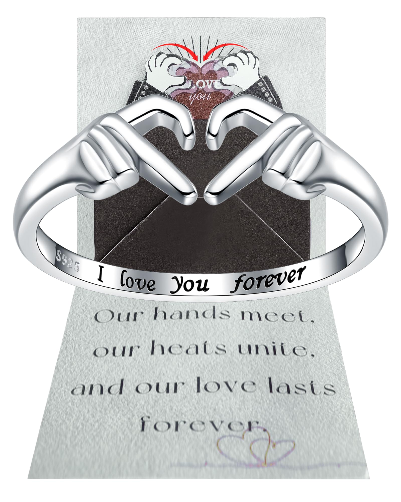 JZWUYAN Claddagh Ring