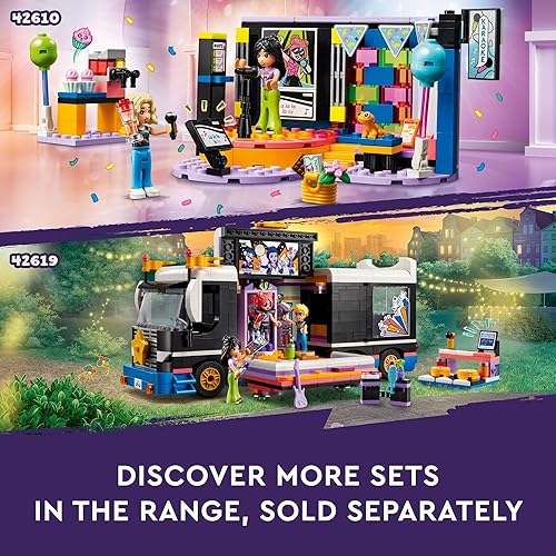 Miniatura 6 de LEGO Friends Heartlake City - Kit de construcción de espectáculos de talentos musicales, juguete musical socioemocional para que los niños jueguen