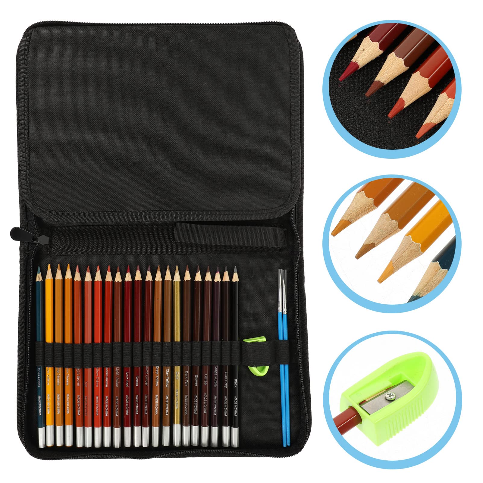 Hohopeti 1set Acquerellabili Professionali Colori Per Scuola e Hobby Creativi Accessori Per e