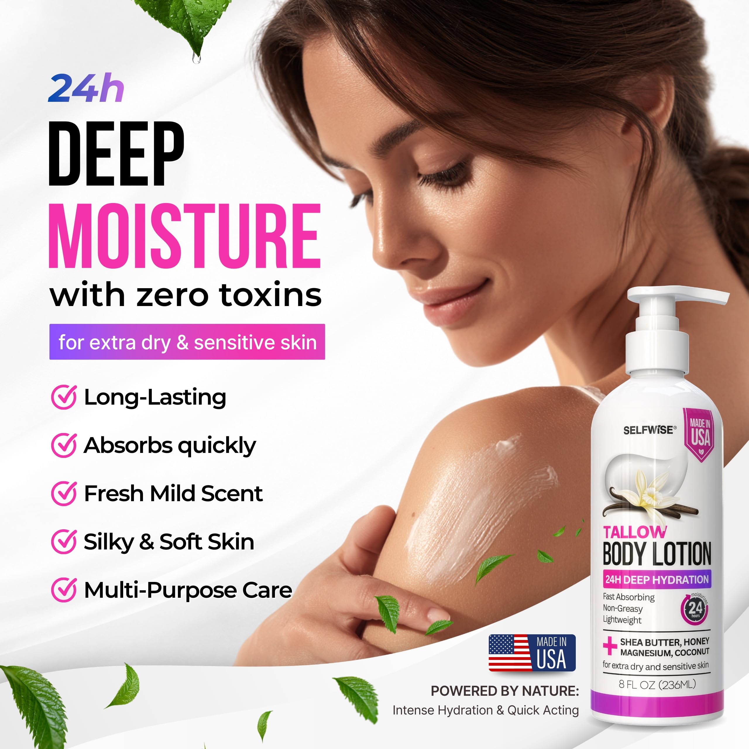 Body Moisturizer for Dry, Sensitive Skin