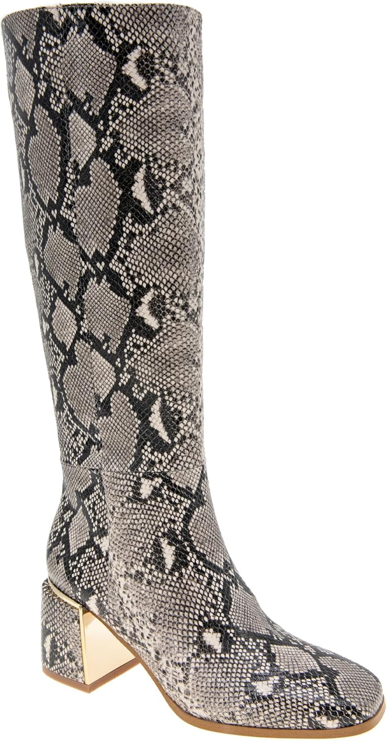 BCBGeneration Women's Seena Fashion Boot 10 Natural Snake