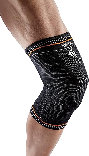 Shock Doctor Rodillera ultra tejida, rodillera para prevenir y curar la inestabilidad de la rótula, lesiones de menisco, esguinces de ligamento