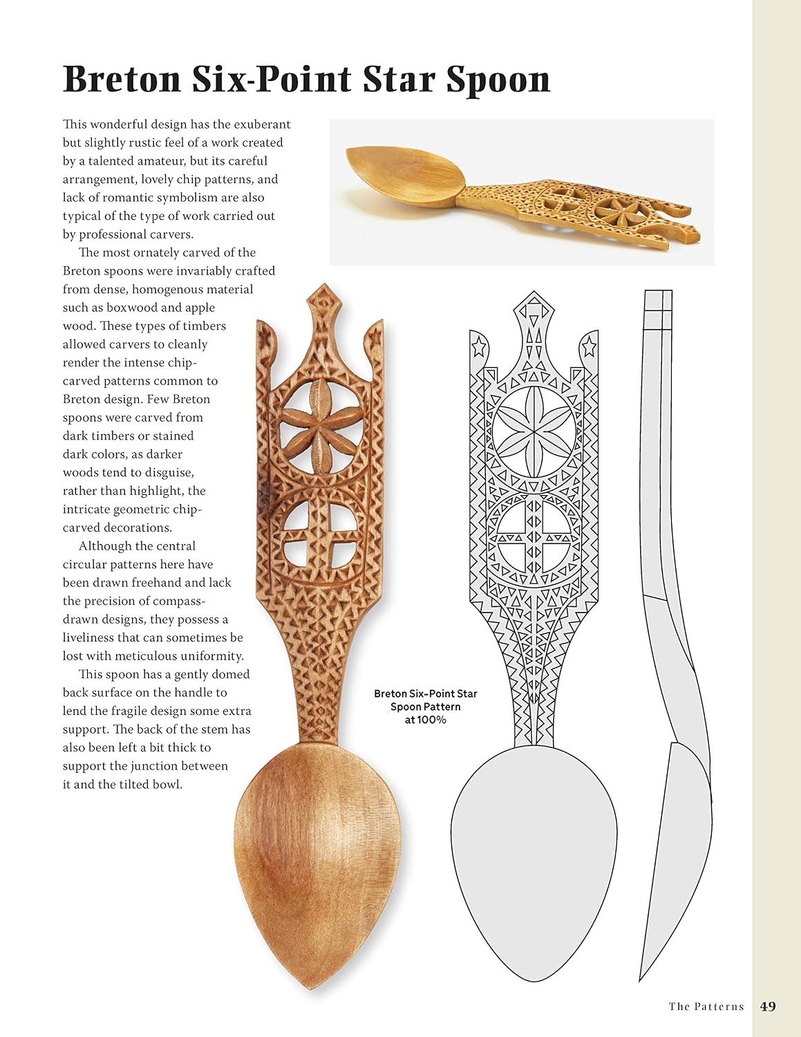 Great Book of Spoon Carving Patterns: Detailed Patterns and Photos for Decorative Spoons (Fox Chapel Publishing) Over 60 Designs for Romantic Lovespoons, Wedding Spoons, Courting Spoons, and More