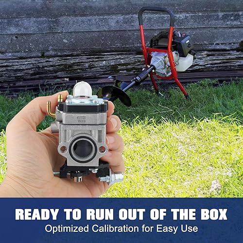 Miniatura 5 de Carburador 300486 compatible con Earthquake E43 E43CE E43WC Auger MC43 MC43E Tiller MD43 WE43E Powermate PEA438 PCV43