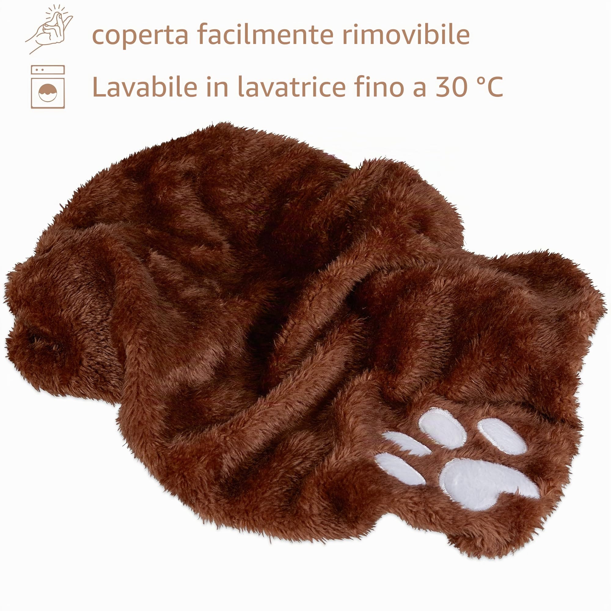 Pretty Kitty Letto da Finestra da Davanzale Coccolone Per Gatti, Il Letto Di Gatto Premium Soffice Per La Finestra - Lavabile, Gatto Da Banco Da Davanzali - Accessori Per Gatti Inclusi - 32x41 cm