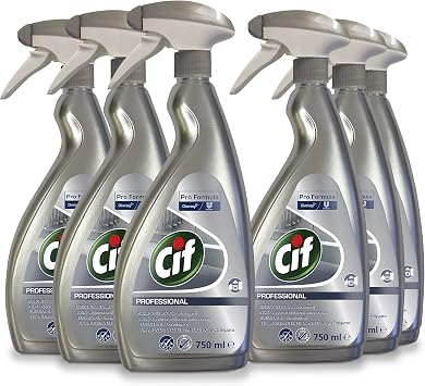 Cif Professional stainless steel liquid cleaner, 1 x 750 ml