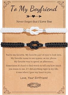 Matching Bracelets For Couple Anniversary for Him Her Relationship