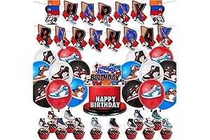 30 Pcs Sneaker Birthday Party Decorations Sneaker Ball Themed Party Supplies