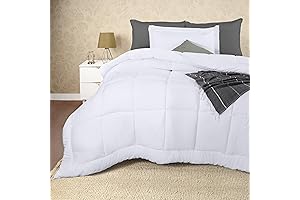 Utopia Bedding: Twin Size Comforter Set with a Pillow Sham