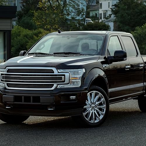 Miniatura 6 de SCITOO Espejos de remolque Accesorios exteriores Espejos aptos para Ford 2015-2018 para Ford F150 con señal de giro calentada eléctrica izquierda y