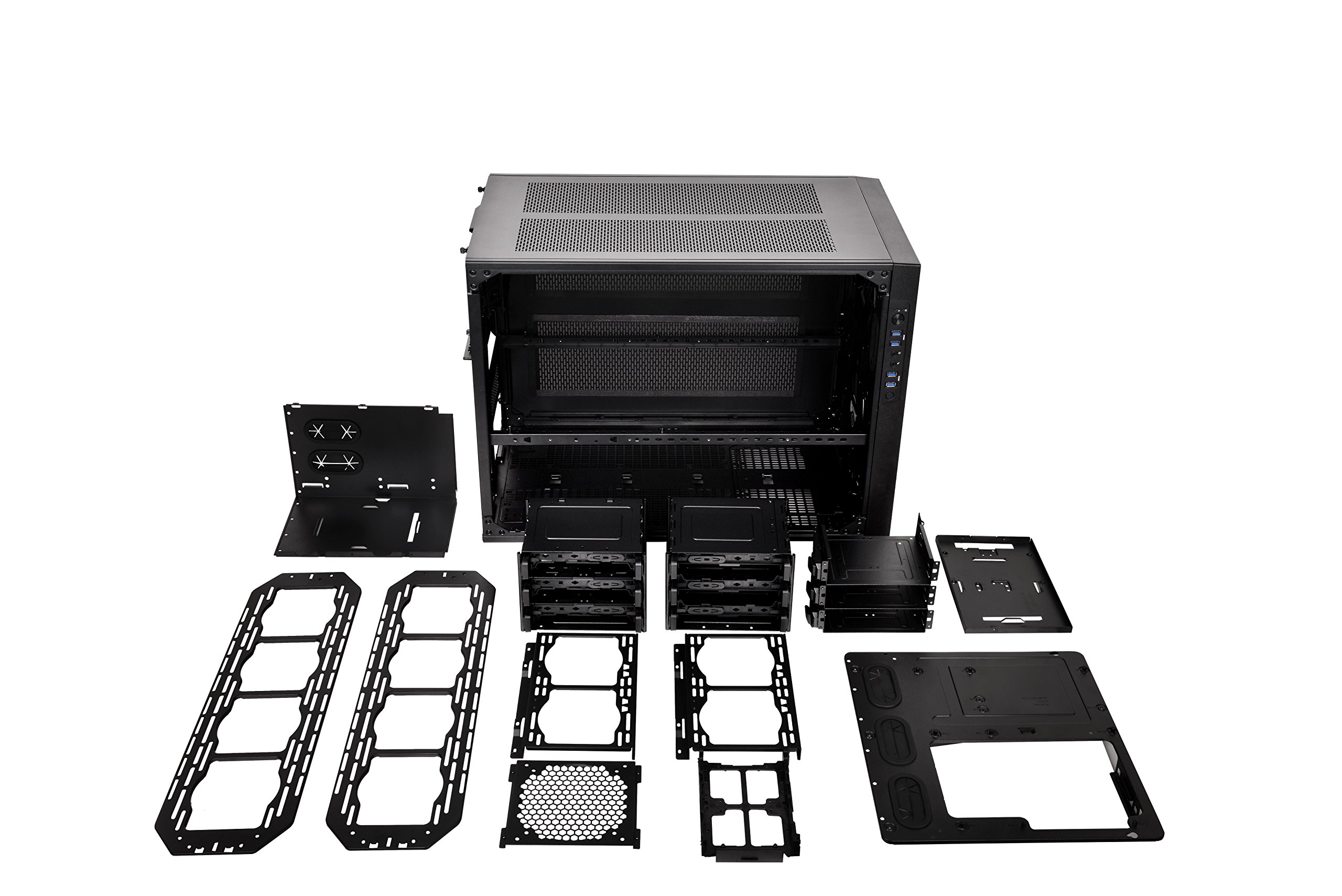 Thermaltake Core X9 E-ATX対応 超大型 キューブケース Amazon.in: Buy Thermaltake Core X9 Black Edition E-ATX