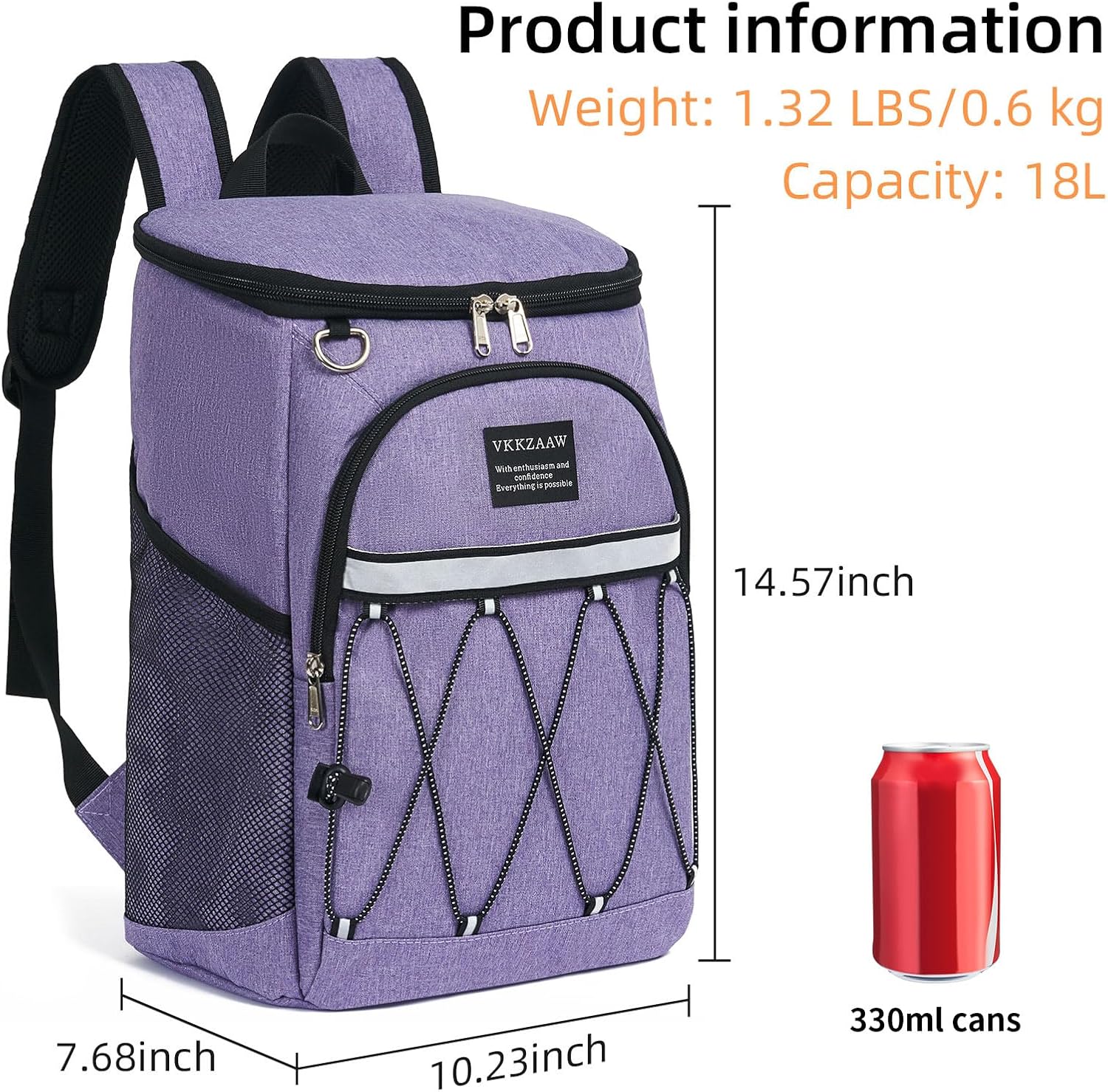 Backpack Cooler Backpack 26 Cans Insulated Leak Proof for Women Men Beach Camping Picnic Fishing Hiking Lunch Backpack Waterproof Cooler