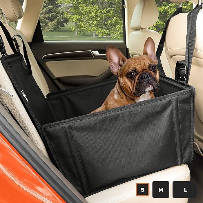 Buy Wuglo Extra Stable Dog Car Seat Reinforced Car Dog Seat for