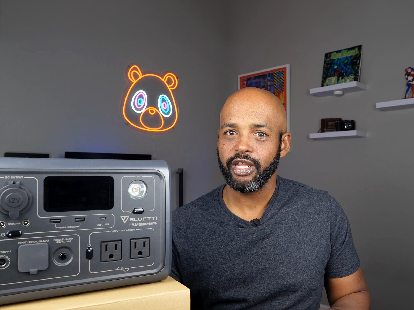 【KKK】BLUETTI EB3A 268Wh/600Wポータブル電源 BLUETTI EB3A Portable Power Station For Camping | 600W 268Wh