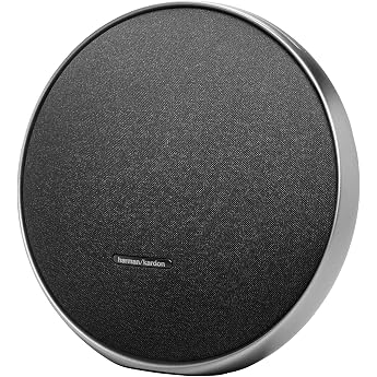 Harman Kardon Onyx Studio 9 Portable Bluetooth Speaker with Auracast Multi-Speaker Connection, Adaptive Self-Tuning, USB Char