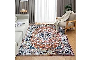 Boho Oriental Area Rug 8x12: Comfort for Your Space