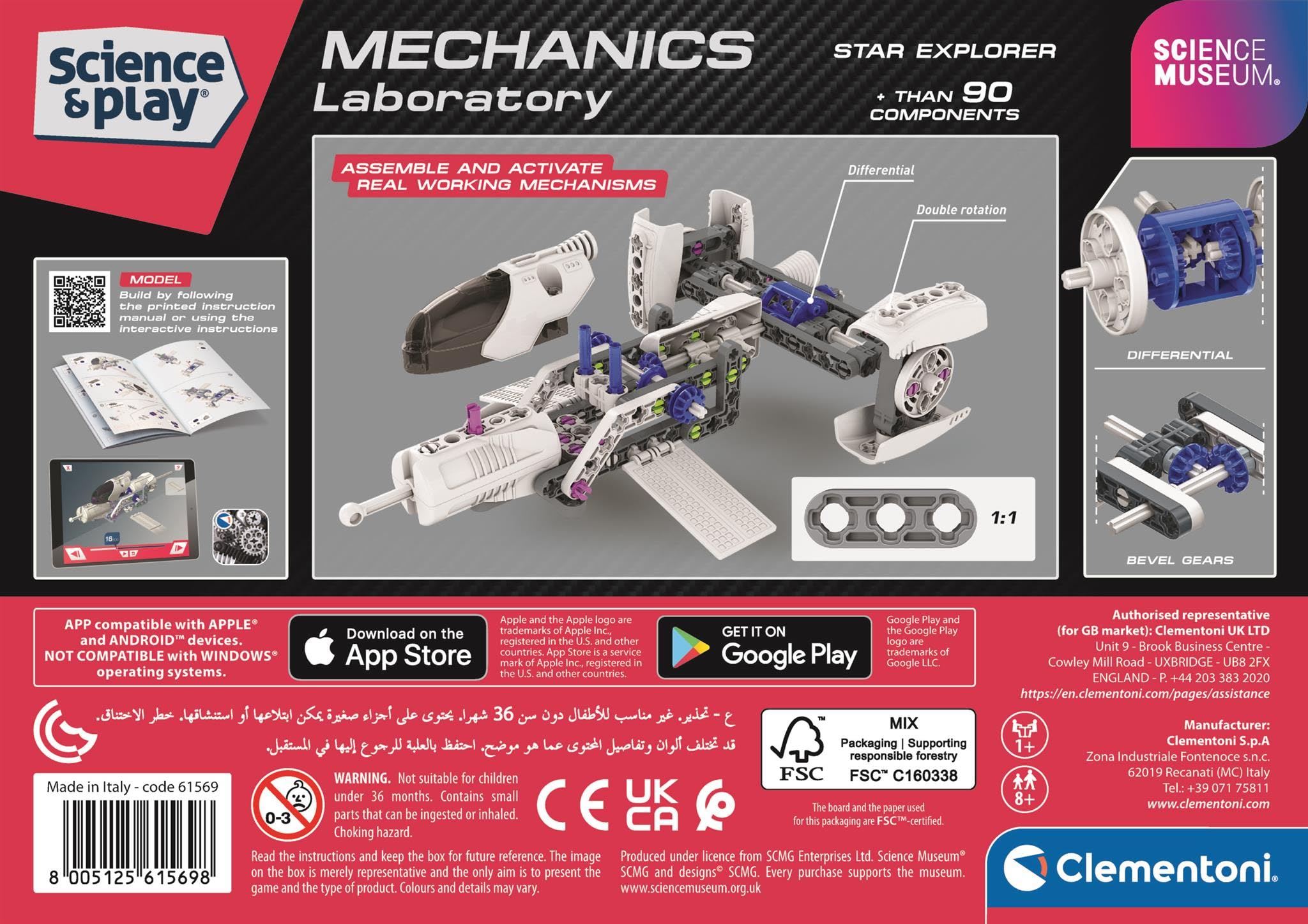 Clementoni Science&Play Mechanics Laboratory - Star Explorer, STEM