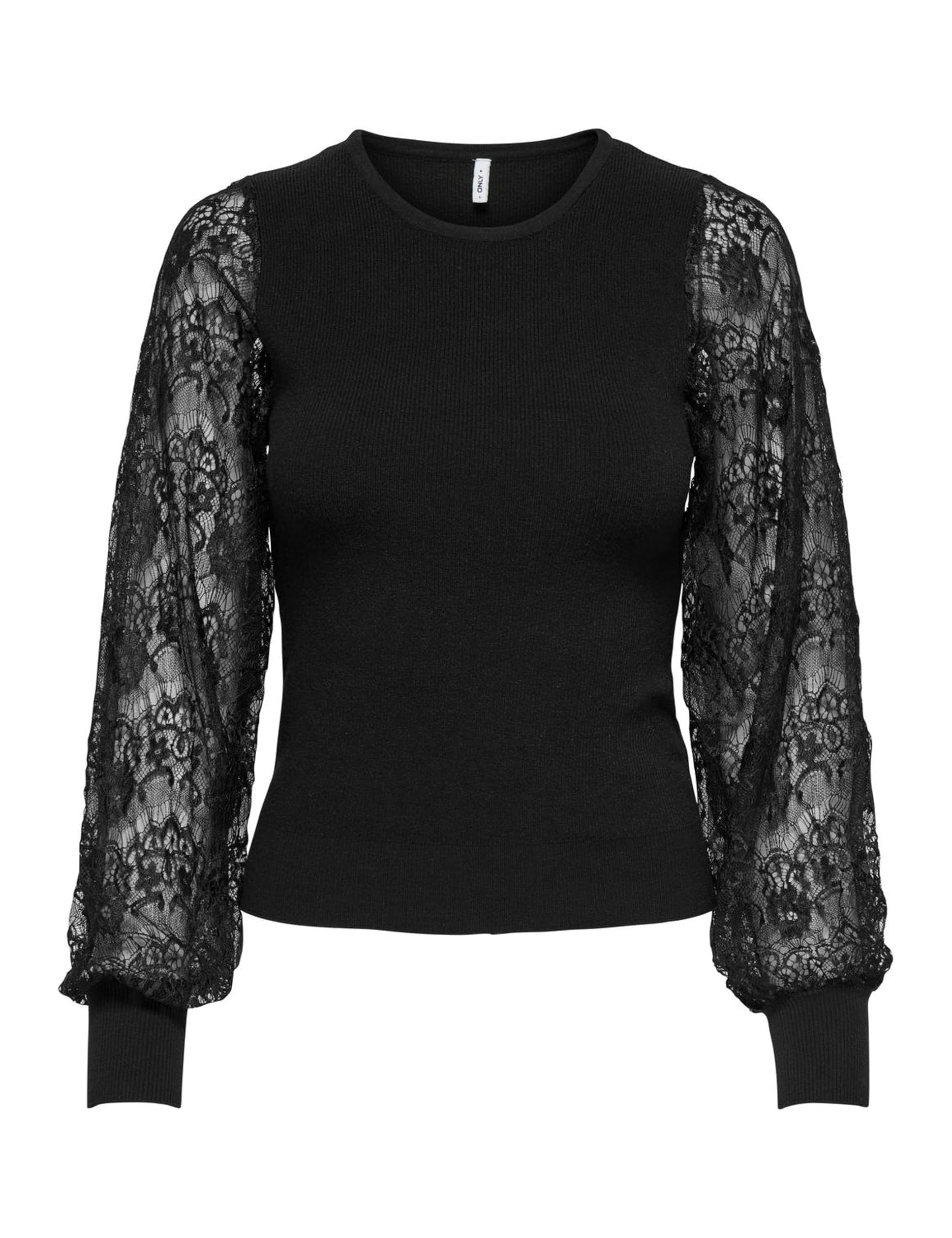 ONLY Damen Onlperry Life Ls Mix O-Neck KNT Onlperry Life Ls Mix O-Neck KNT (1er Pack)