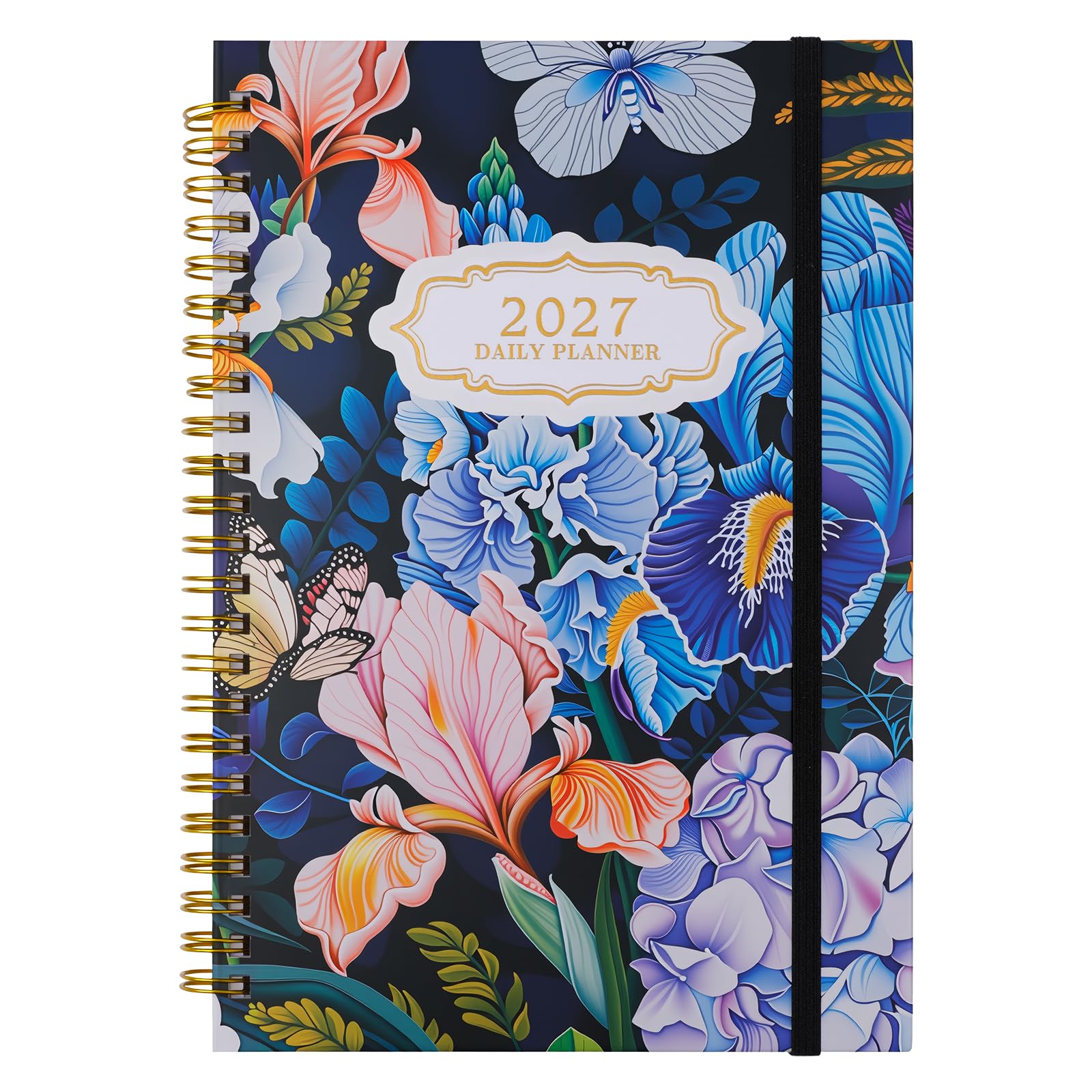 HIJYOO 2027 Diary A5 Week to View, Weekly Planner, Jan. 2027 to Dec. 2027