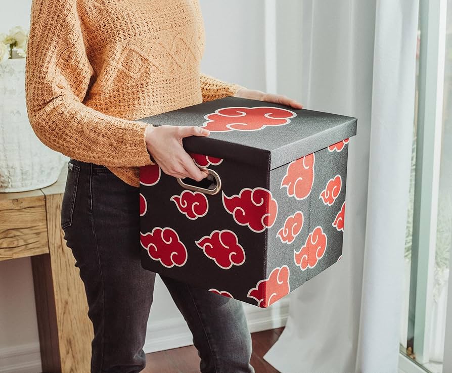 Amazon.co.jp: NARUTO(ナルト) 疾風伝 暁 13インチ 布製収納ボックス