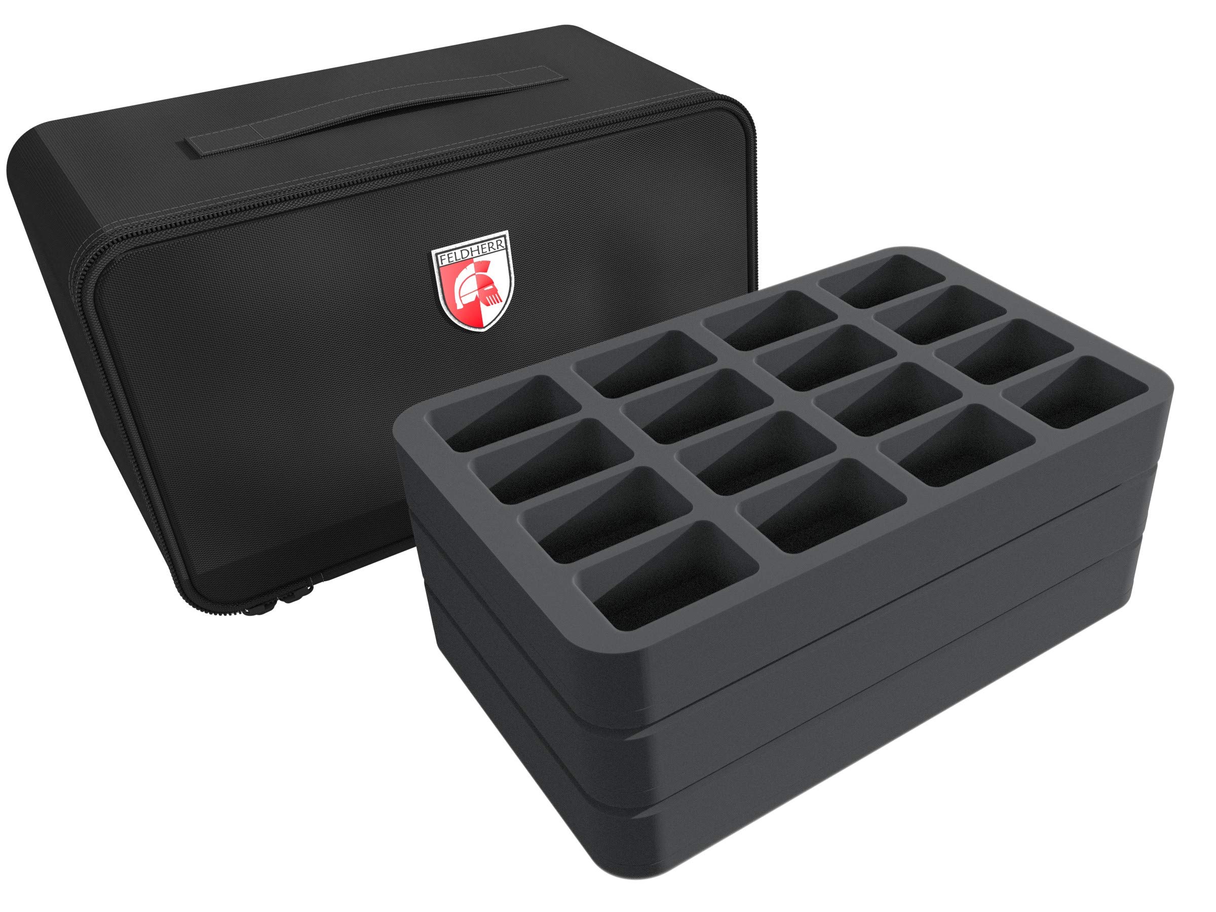 Feldherr MINI PLUS Custodia MINI PLUS compatibile con 64 miniature Blood Bowl