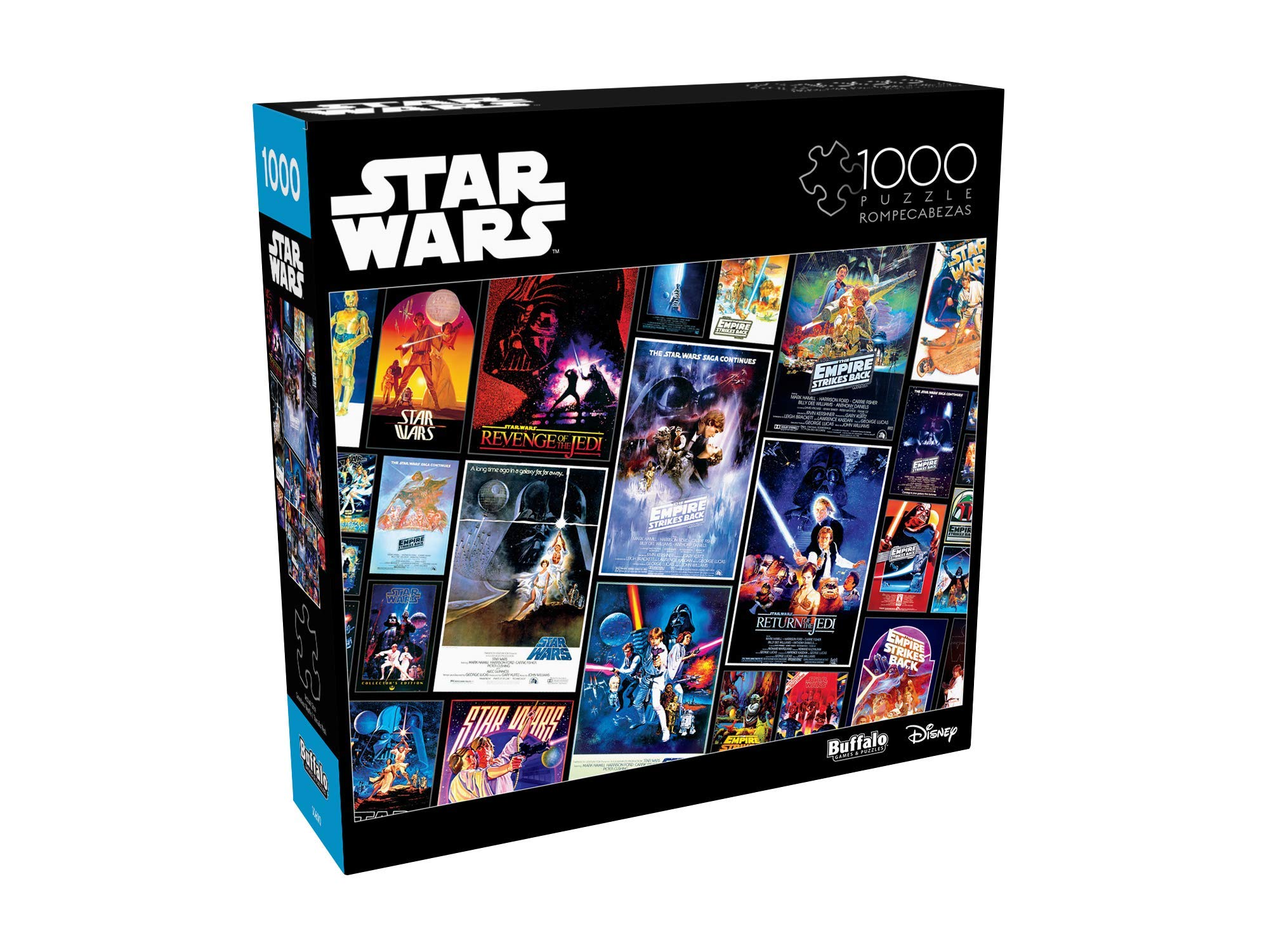 Star Wars - Original Trilogy Posters - 1000 Piece Jigsaw