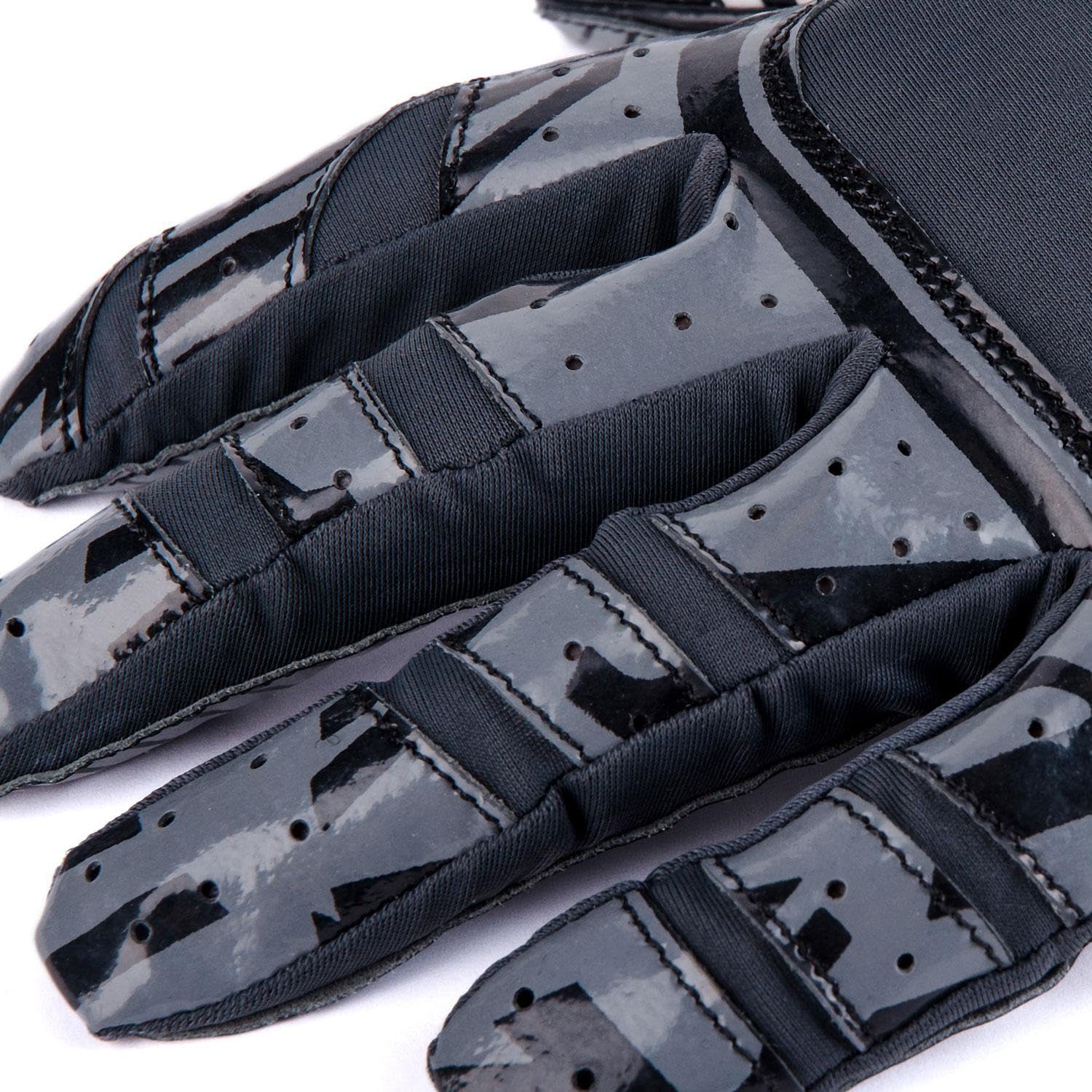 Pure Athlete - Guantes de Silicona para Receptor de fútbol - Tecnología de Agarre de Silicona Elite-Stick - tamaños para Adultos