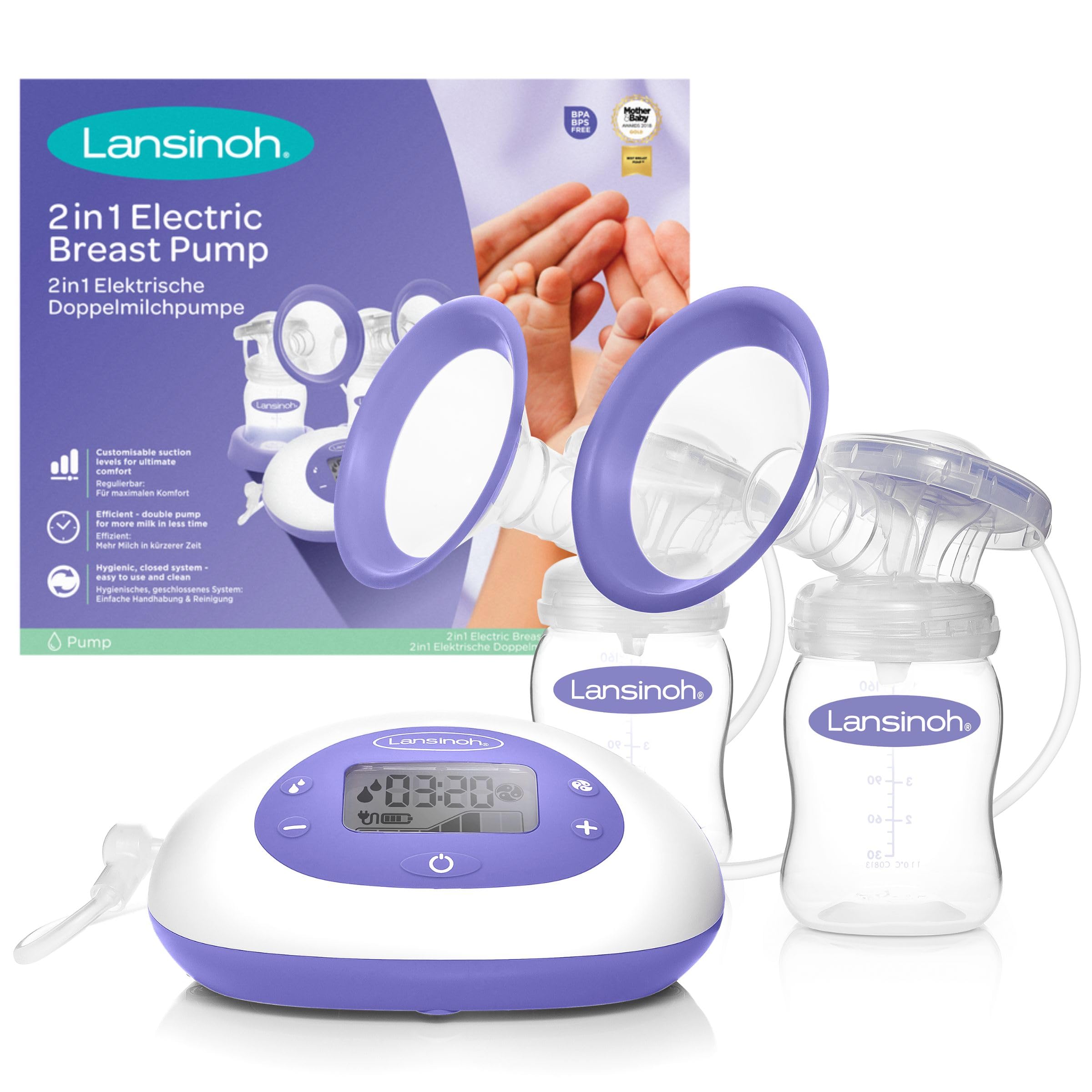 Lansinoh I Tire-​lait électronique 2 en 1